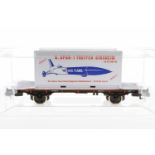 Märklin Containerwagen "1995" 80015, S 1, L 31,5, OK, Z 1-2