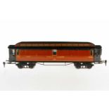 Märklin französischer Postwagen 2997, S 1, HL, 4 DT, Drahtgitterfenster, 4A Gussräder,