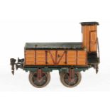 Märklin off. Güterwagen 1817, S 1, uralt, HL, mit BRHh, LS und gealterter Lack, L 13, sonst noch Z