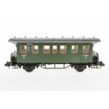 Märklin Personenwagen 5801, S 1, grün, L 31, OK, Z 1-2