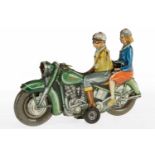 TCO Motorrad "Harley" Nr. 597, Blech, CL, Friktion, Lenkrad, Arme und Scheinwerfer fehlen, LS und