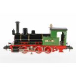 Märklin Maxi Tenderlok aus Werbezug "Alno" 95001, S 1, elektr., schwarz/grün/rot, Alterungsspuren,