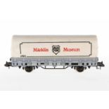 Märklin Planewagen "Museum 1993" 85830, S 1, grau, L 31, OK, Z 1-2