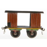 Märklin Packwagen 1803, S 2, uralt, HL, Alterungsspuren, L 16,5, Z 2