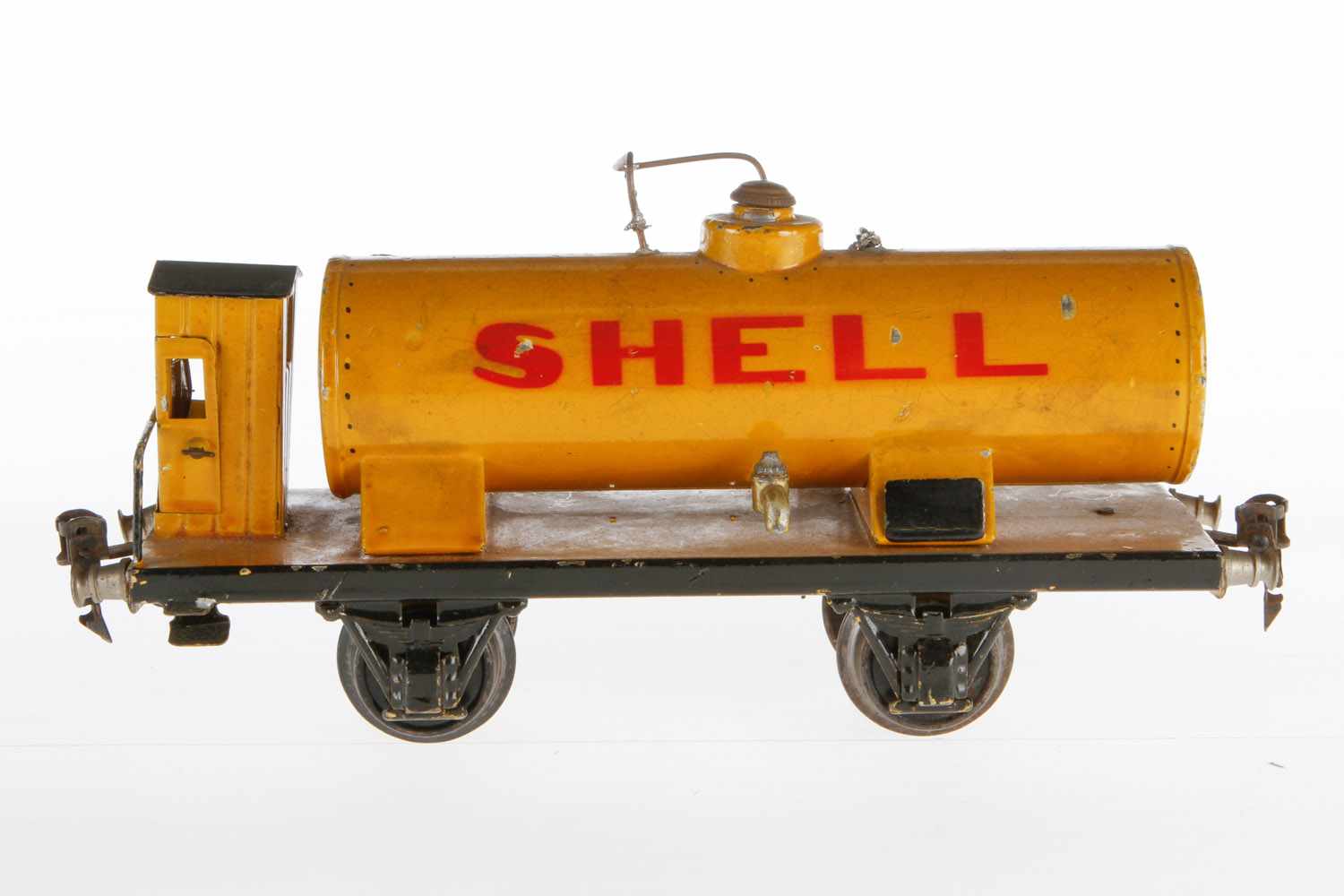 Märklin Shell Kesselwagen 1994, S 1, HL, mit BRH, besch. und NV, L 24, zum Herrichten