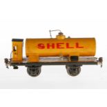 Märklin Shell Kesselwagen 1994, S 1, HL, mit BRH, besch. und NV, L 24, zum Herrichten