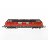 Märklin DB Diesellok V 200 006, Nr. 3021, S H0, Guss, rot/blaugrau, min. Lackschäden, leichte