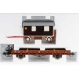 Märklin Circuswagen 58492, S 1, rotbraun, L 37,5, OK, Z 1-2