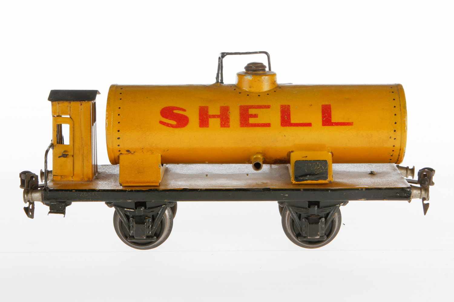 Märklin Shell Kesselwagen 1994, S 1, HL, mit BRH, NV, tw nachlackiert, L 24, zum Herrichten