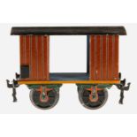 Märklin Packwagen 1803, S 2, uralt, HL, tw gealterter Lack, L 16, Z 2