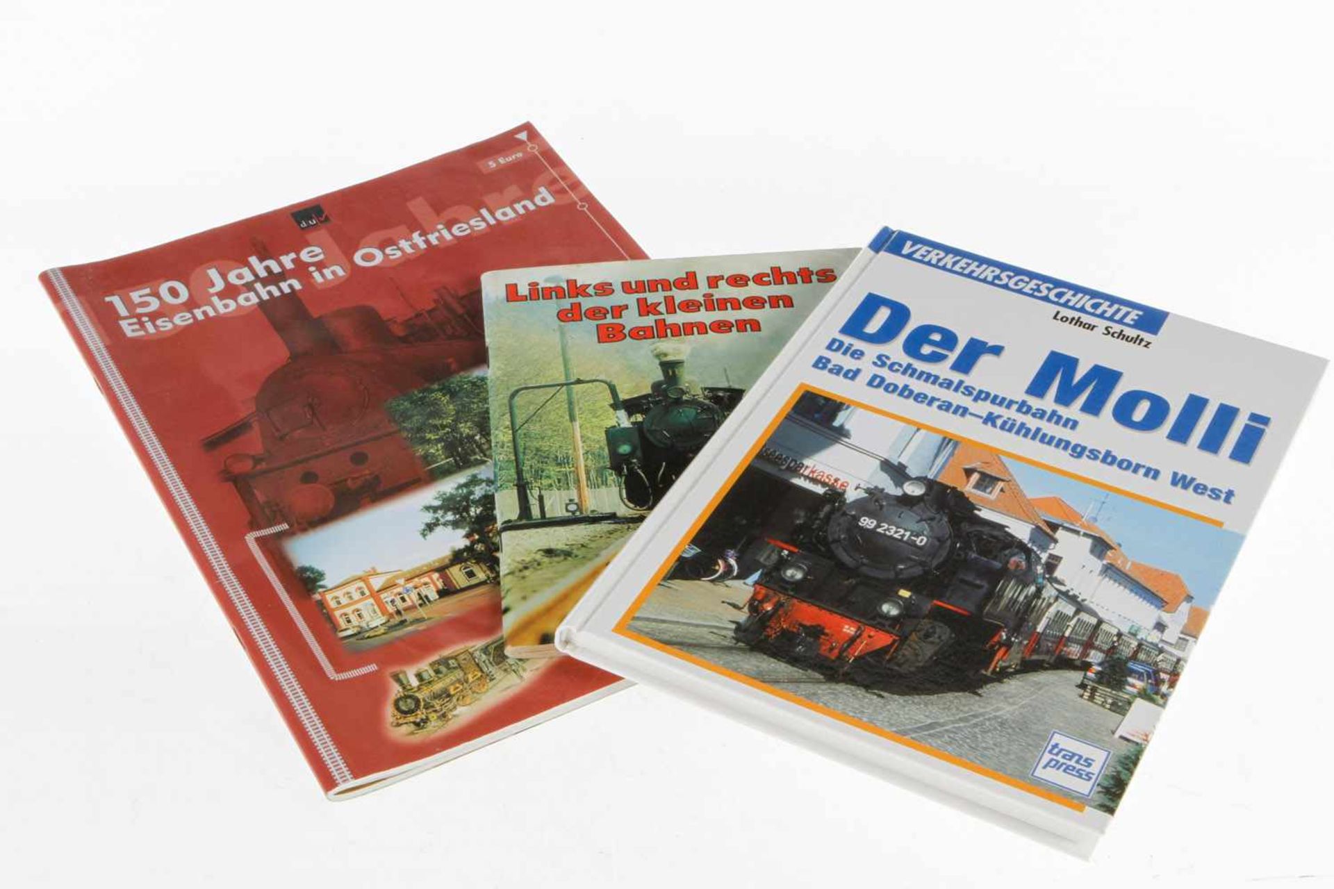 Buch "Der Molli", dazu 2 Heftchen, Alterungsspuren