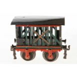 Märklin Viehwagen, S 1, uralt, HL, mit ST und versch. Radsätzen, meist nachlackiert, LS, L 12,5, Z