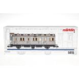 Märklin Abteilwagen 5815, S 1, grau, L 39, OK, Z 1-2