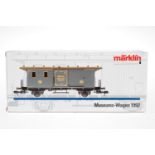 Märklin Museumswagen "1992" 85805, S 1, grau, L 31,5, OK, Z 1-2