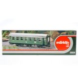 Märklin Personenwagen 5809, S 1, grün, L 41,5, OK, Z 1-2