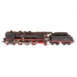 Märklin 2-C-1 Dampflok HR 66/12920, S 0, elektr., schwarz, mit Tender, gW und 2 el. bel.