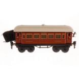 Märklin Mitropa Speisewagen 1886, S 0, CL, Dach ÜL und verändert, L 21,5, im NB-OK, bespielt