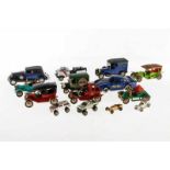 15 versch. Modellautos, darunter Matchbox und Hotwheels, bespielt 19.50 % buyer's premium on the