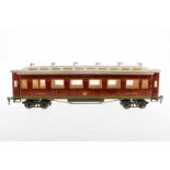 Märklin Mitropa Speisewagen 1946, S 1, HL, mit 4 AT und Gussrädern, LS tw ausgebessert, gealterter