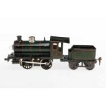 Märklin B-Dampflok R 12981, S 1, elektr., grün/schwarz, mit Tender und 1 el. bel. Stirnlampe,