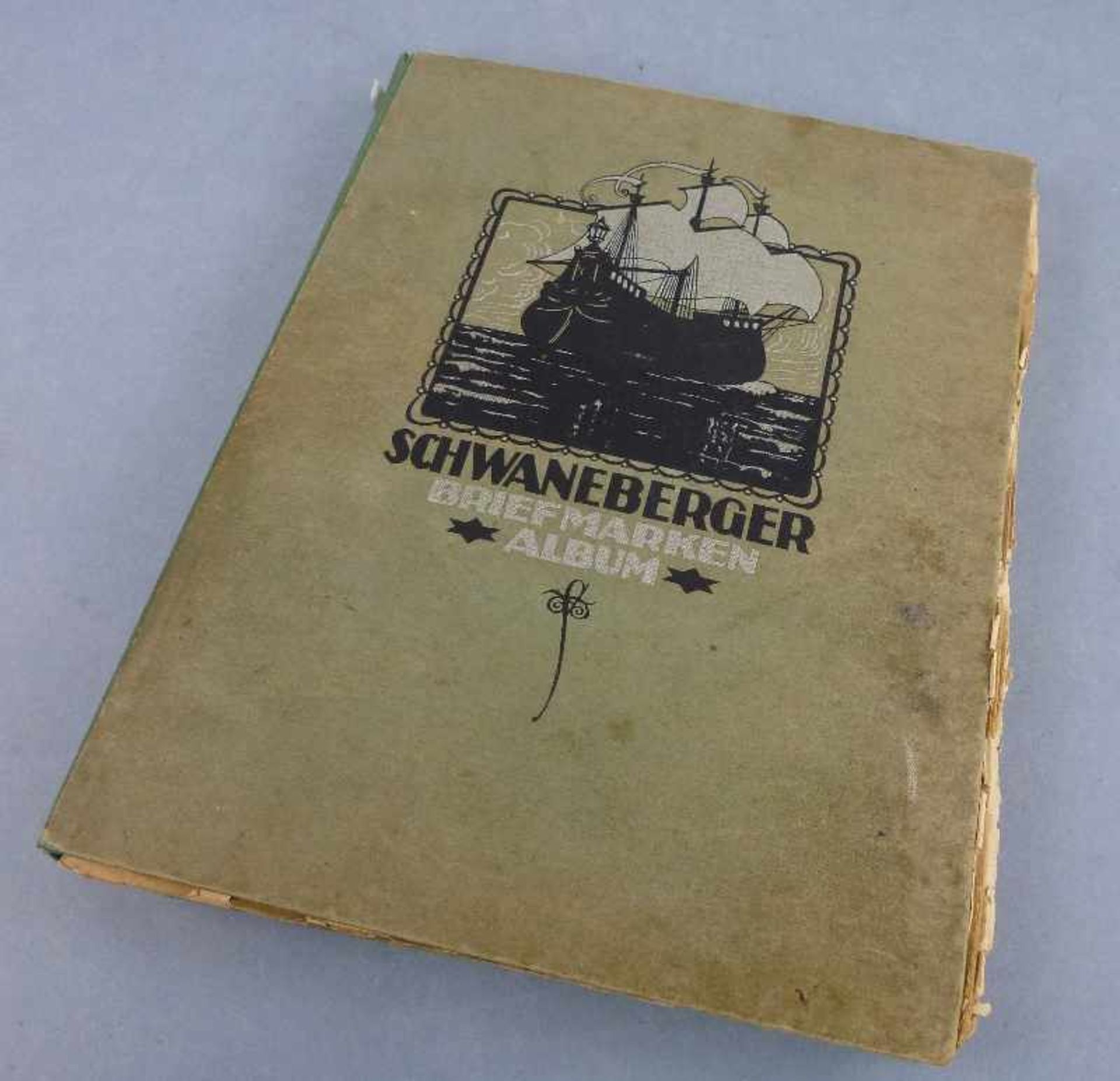 Schwaneberger Briefmarkenalbum, Anfang 20.Jh. "Union-Ausgabe Für Anfangs- und mittlere Sammler",