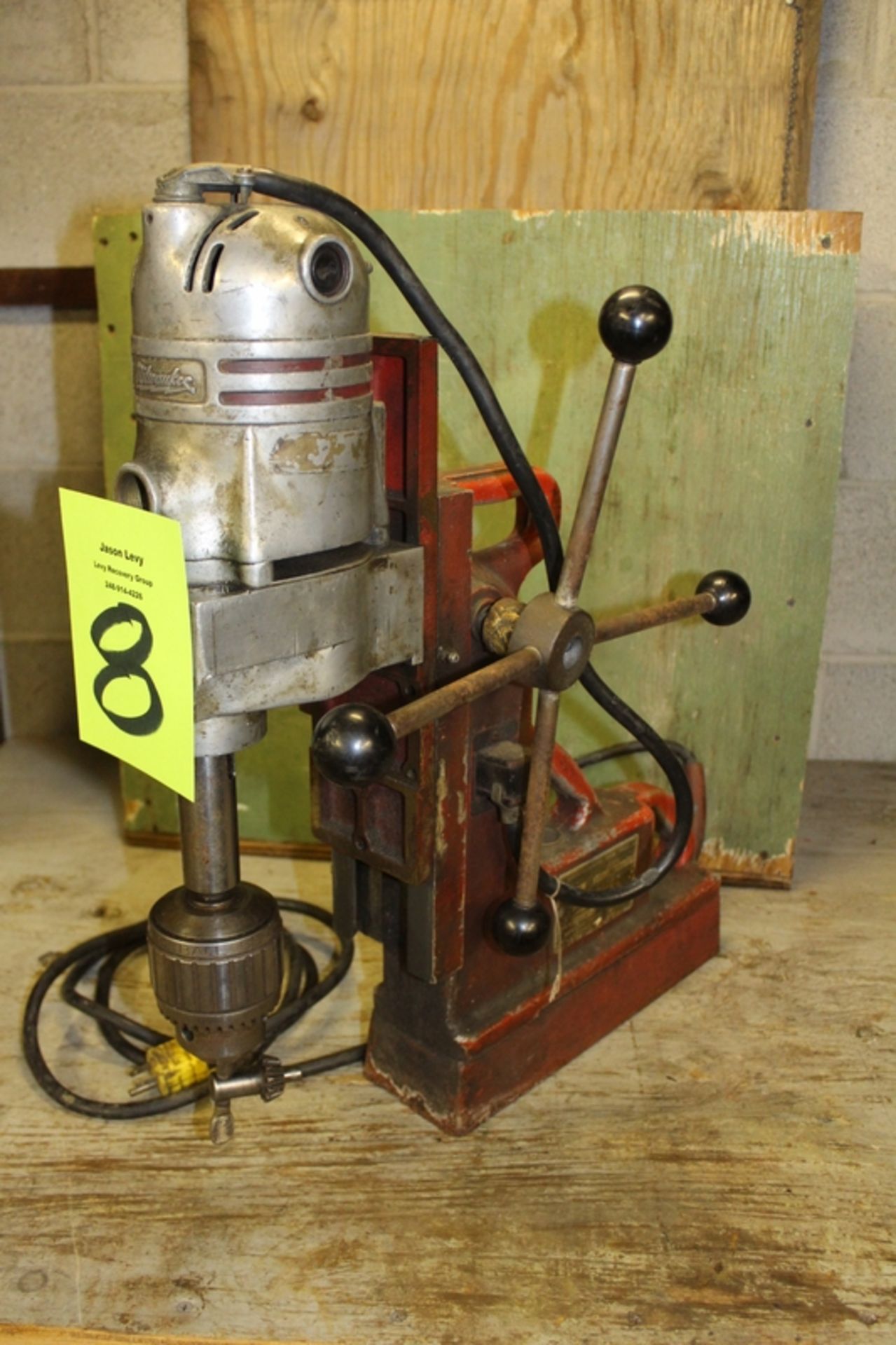 Milwaukee Heavy Duty Magnetic Base Drill - Image 3 of 4