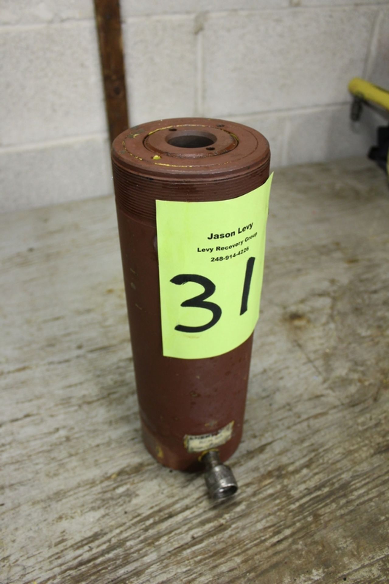 Enerpac Model RCH-306 30 Ton Hollow Ram Hydraulic Jack Cylinder - Image 2 of 2