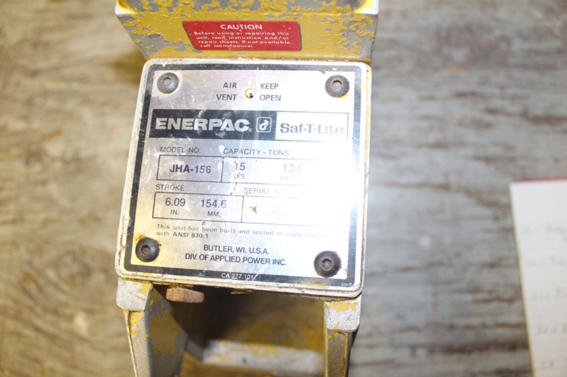 Lot of (2) Enerpac Saf-T-Lite Hydraulic Jacks - Image 5 of 6