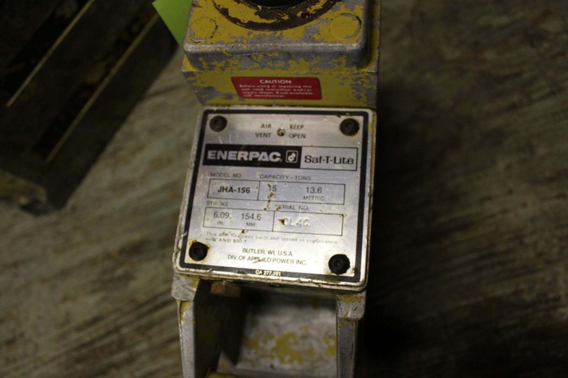 Lot of (2) Enerpac Saf-T-Lite Hydraulic Jacks - Image 4 of 6