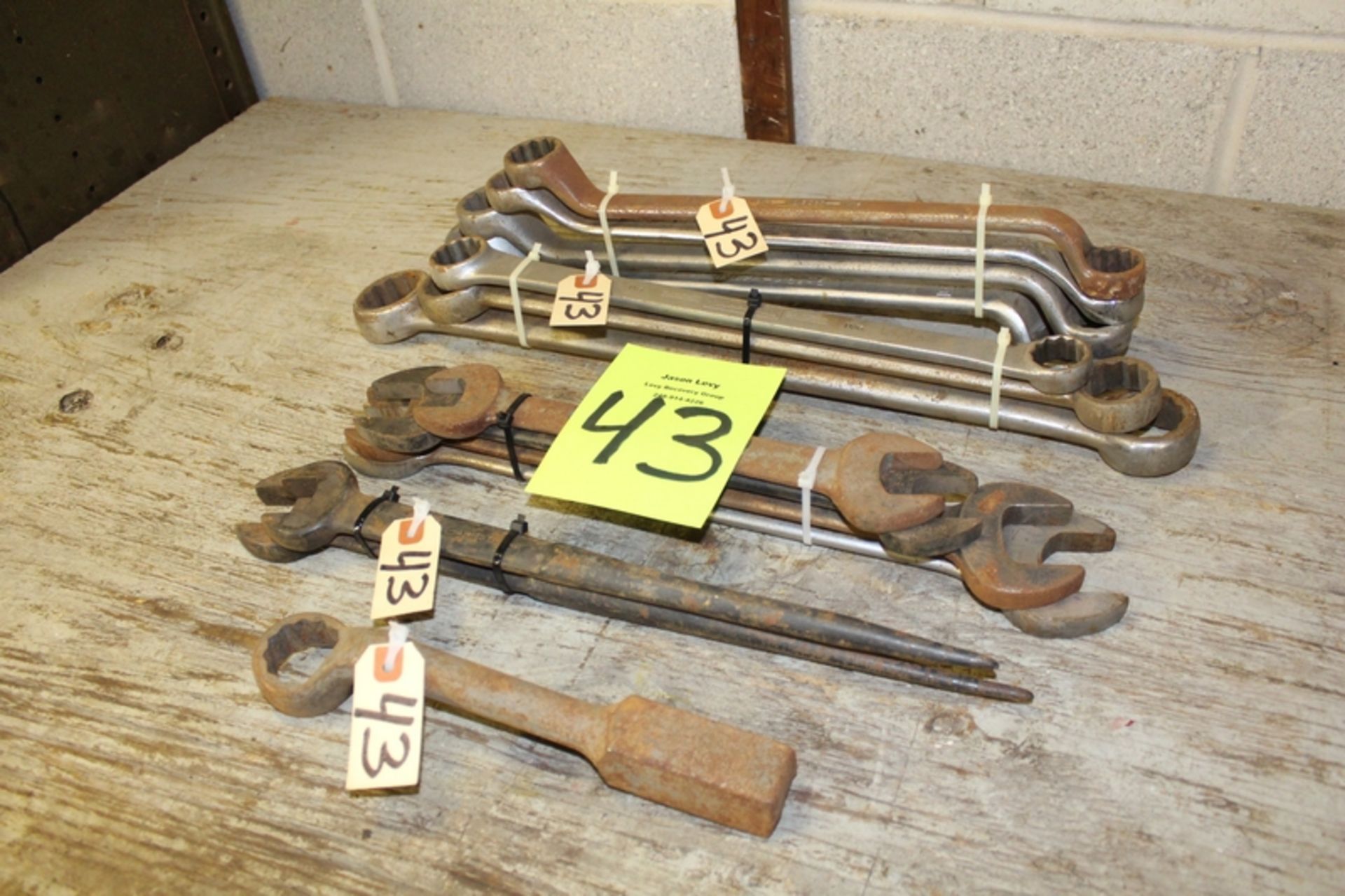 Lot of Heavy Duty Wrenches - Image 6 of 7