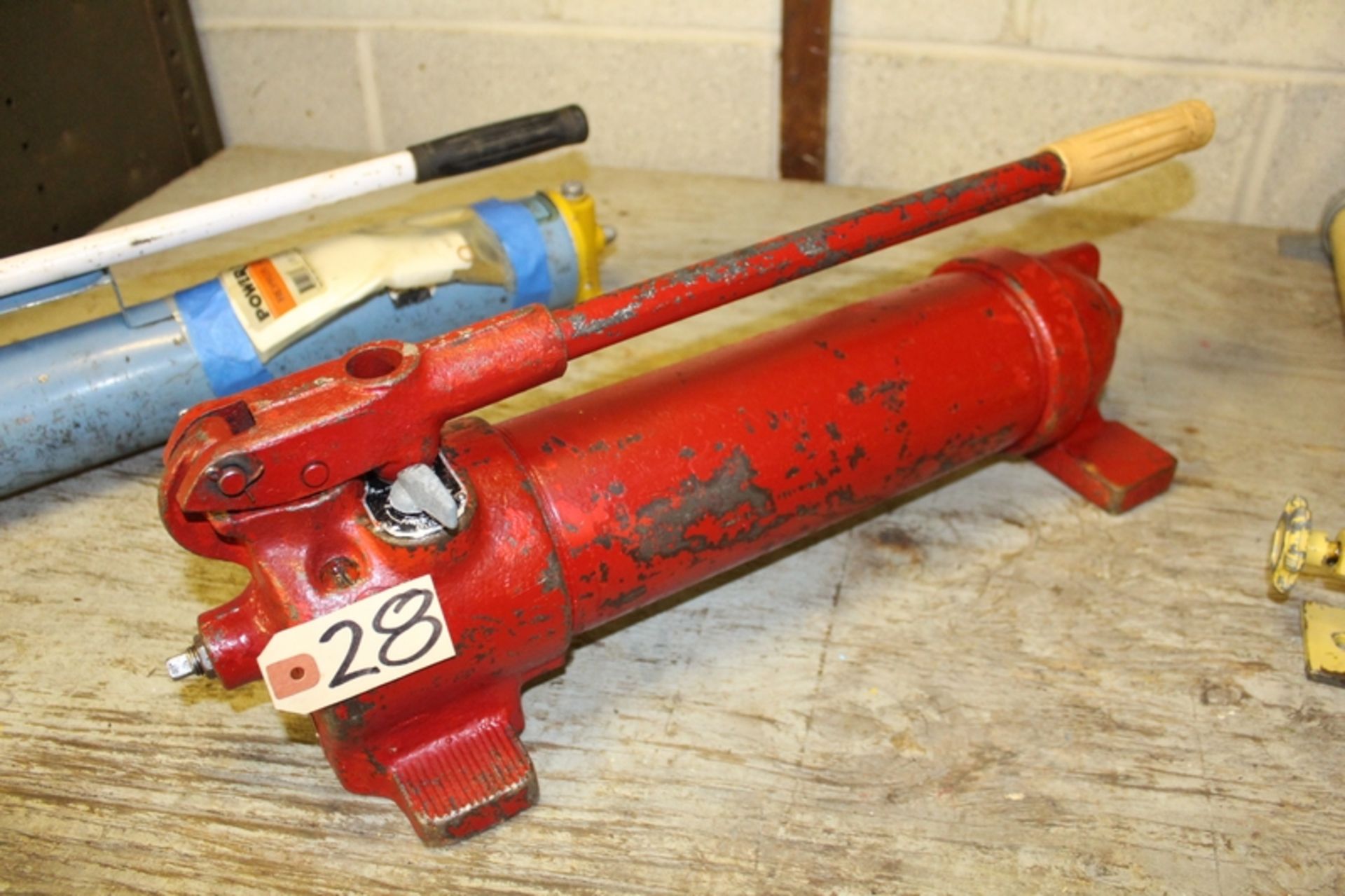 Lot of (2) Hydraulic Hand Pumps - Image 2 of 5