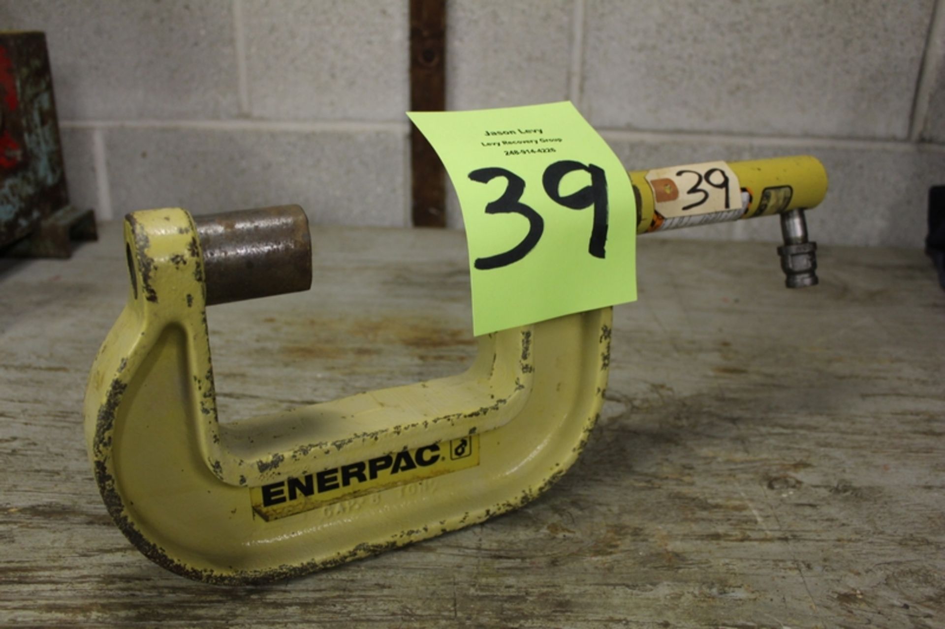 Enerpac C-Frame Hydraulic Clamp - Image 2 of 3