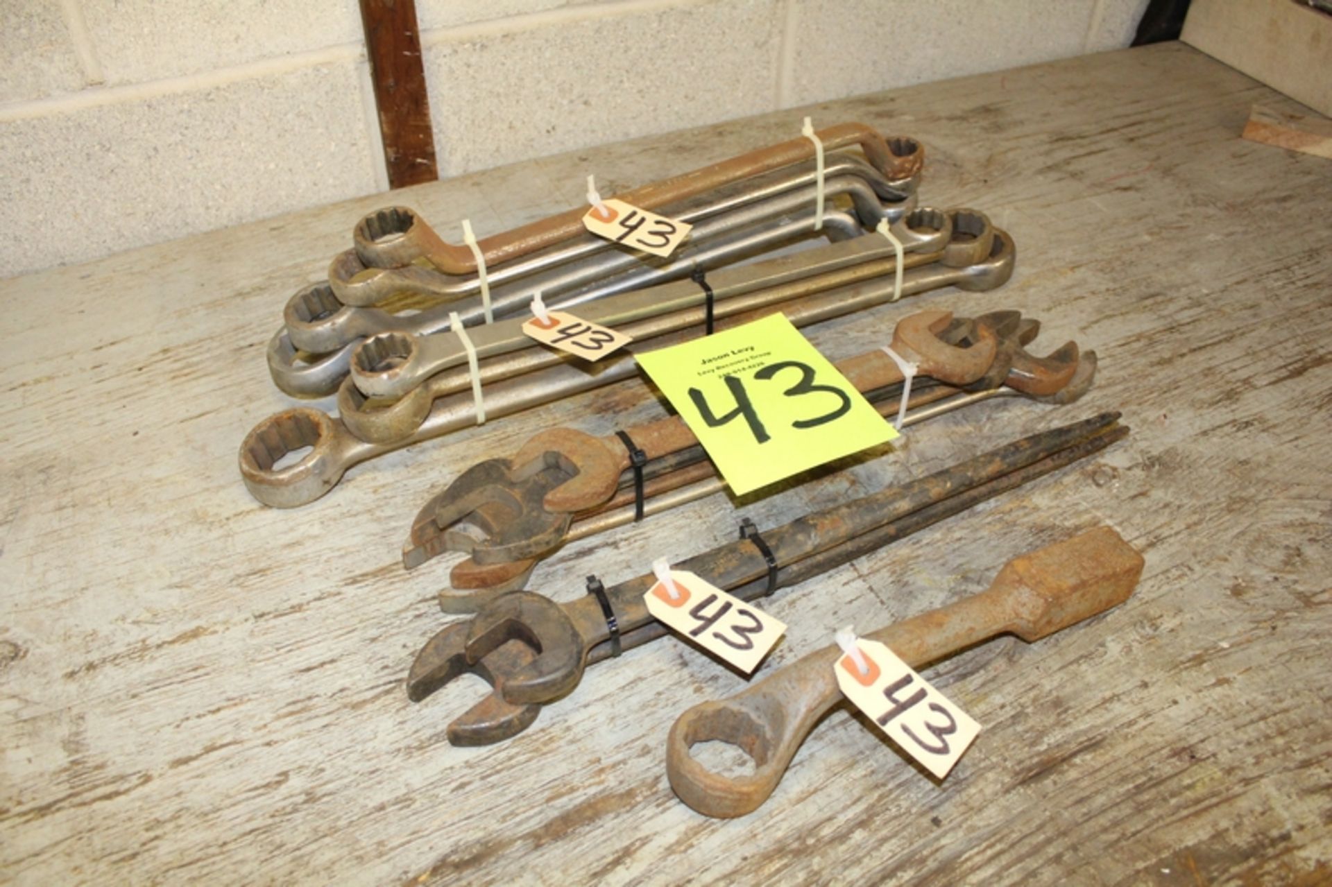 Lot of Heavy Duty Wrenches - Image 7 of 7