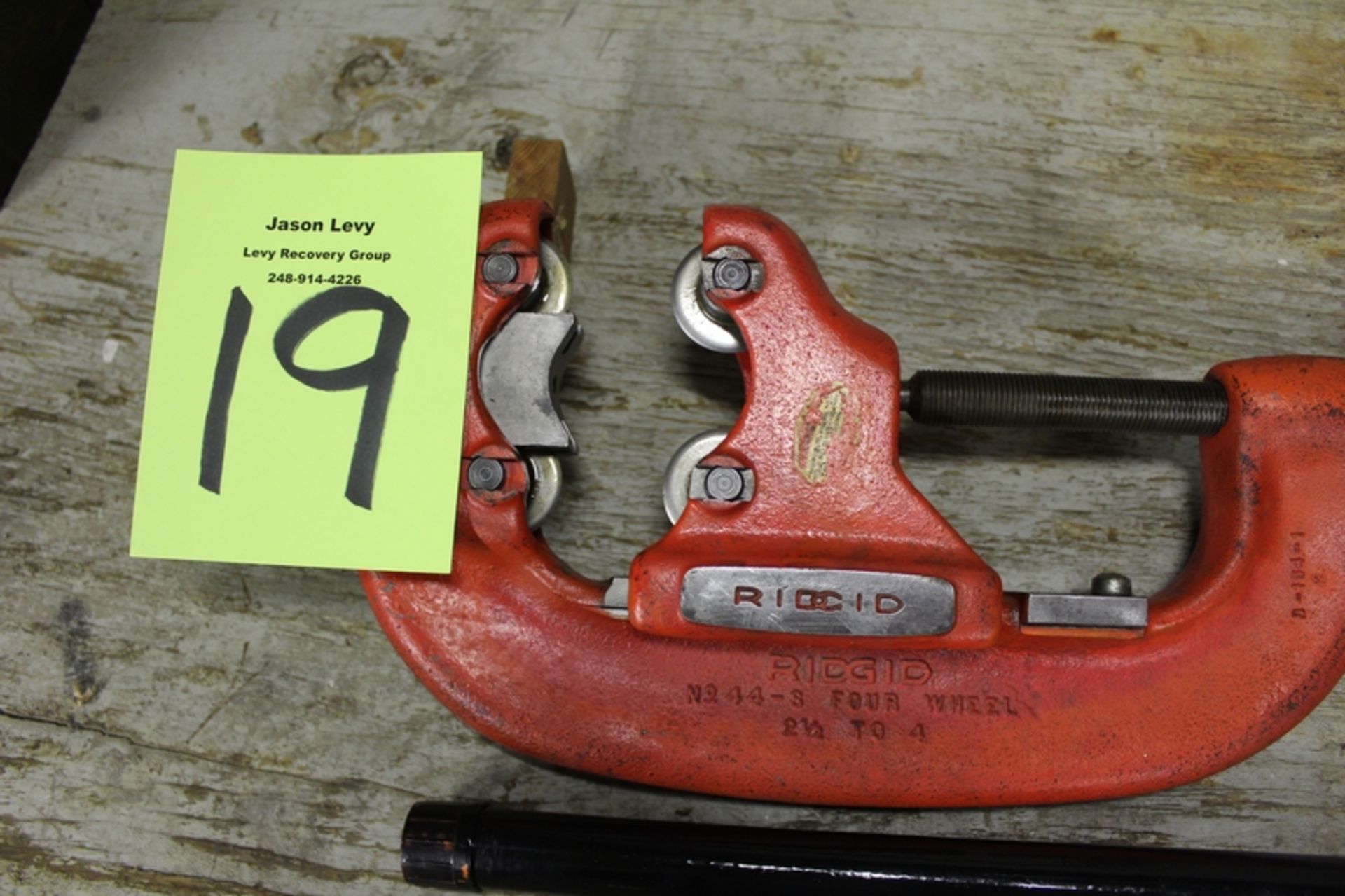 Ridgid No. 14S Four Wheel Pipe Cutter - Image 2 of 2