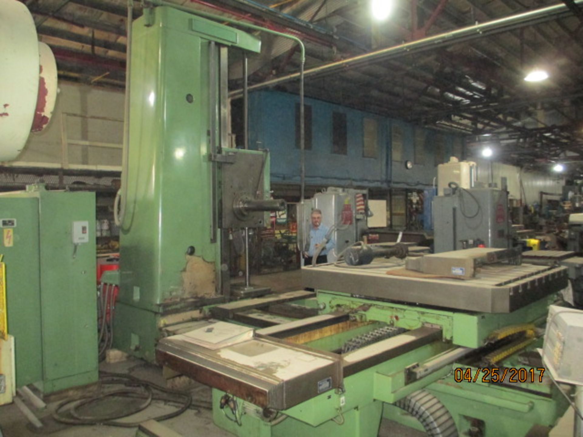 Wotan 5” Table Type Horizontal boring Mill - Image 3 of 3