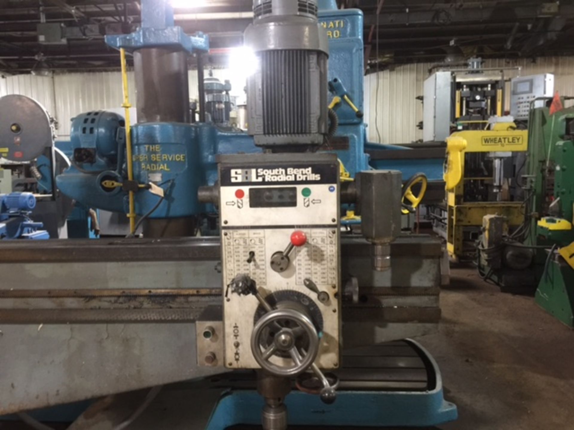 SOUTHBEND 5' X 12" RADIAL ARM DRILL PRESS - Image 2 of 3