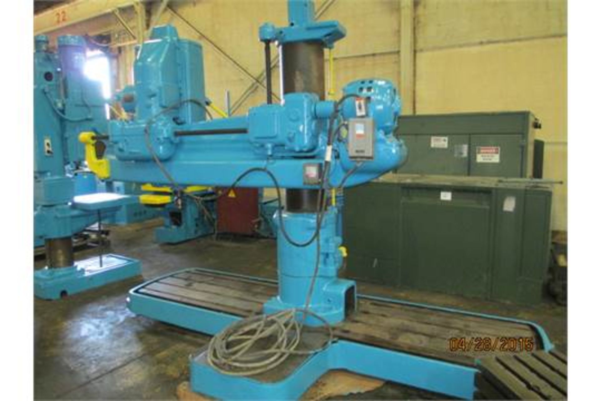 CINCINNATI BICKFORD 4' x 13" MODEL 3E RADIAL ARM DRILL - Image 2 of 3