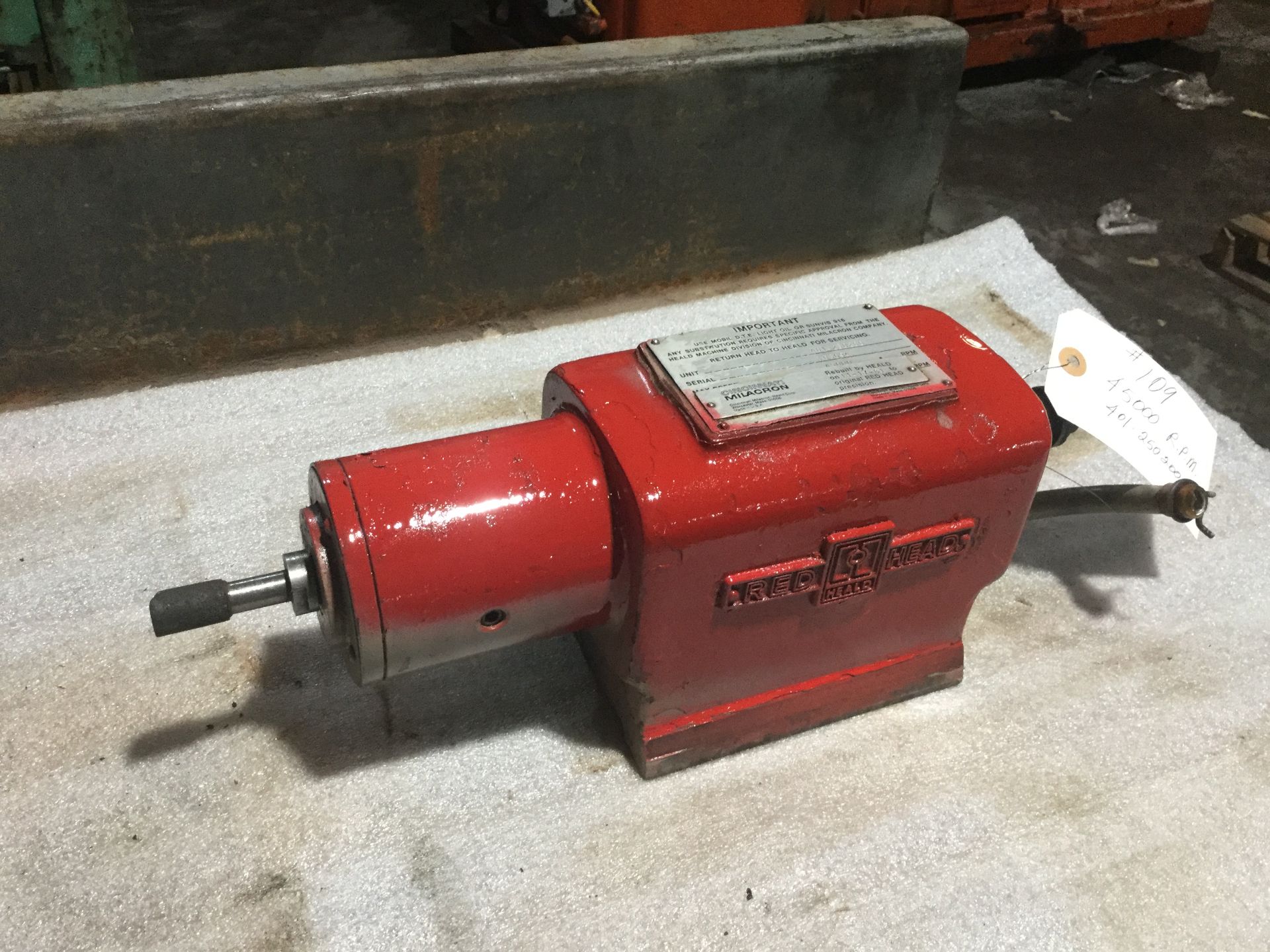 Red Head ID Grinding Spindle