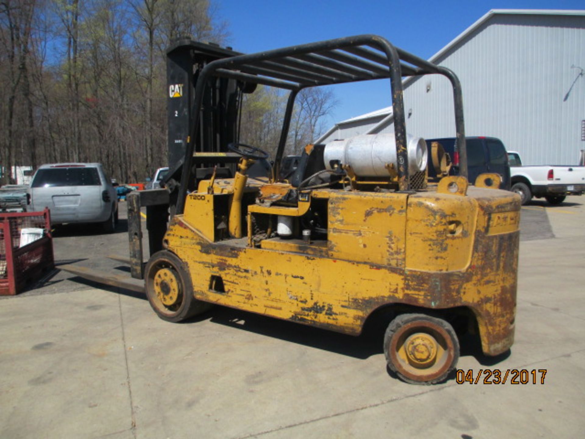 Caterpillar Model T200, 20,000 LB Fork Lift