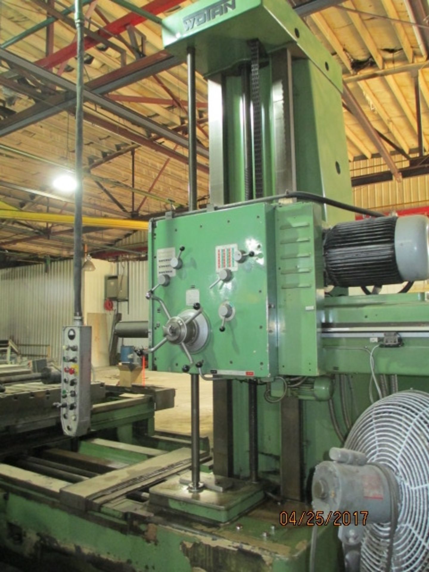 Wotan 5” Table Type Horizontal boring Mill - Image 2 of 3