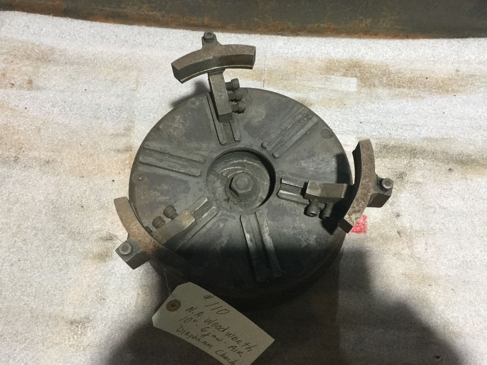 N.A. Woodworth Air Diaphragm Chuck