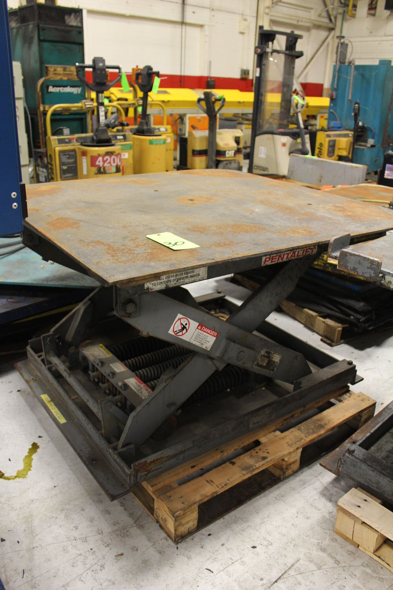 Pentalift Model PL2 Spring Lift Table