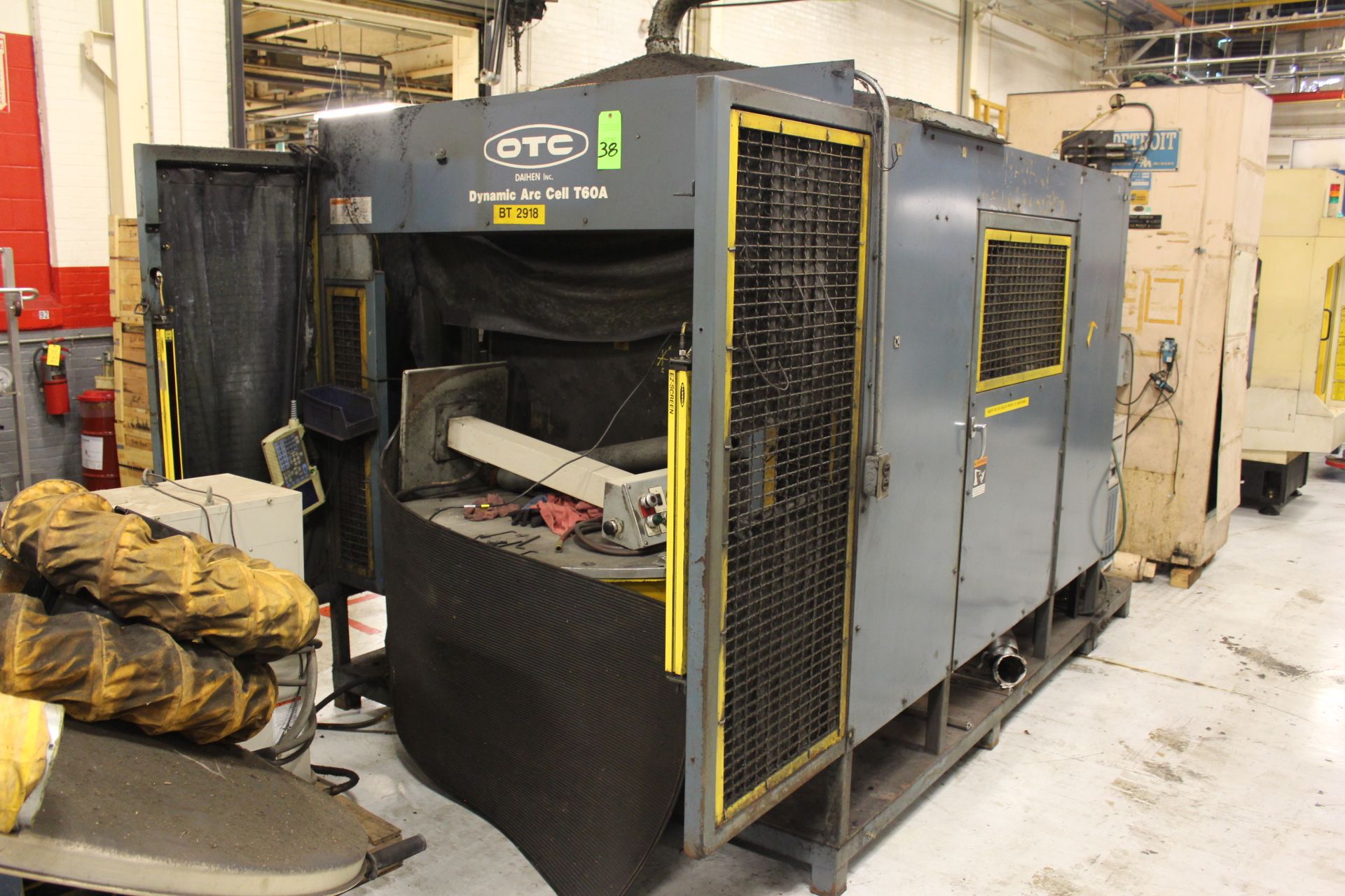 OTC Dynamic Arc Cell T60A Robotic Welding Cell