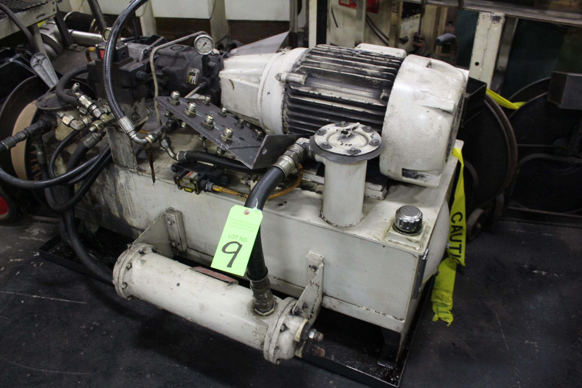 Estimated 40-Hp Hydraulic Power Unit - Angola, Indiana - Image 2 of 4