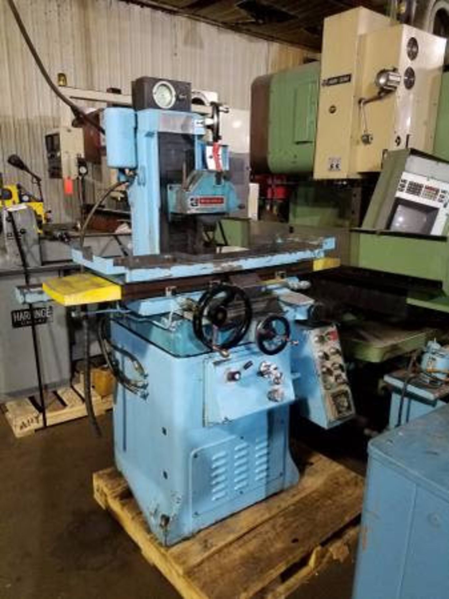 BOYAR SCHULTZ "HUSK-E-LINE" SURFACE GRINDER - Dryden, MI