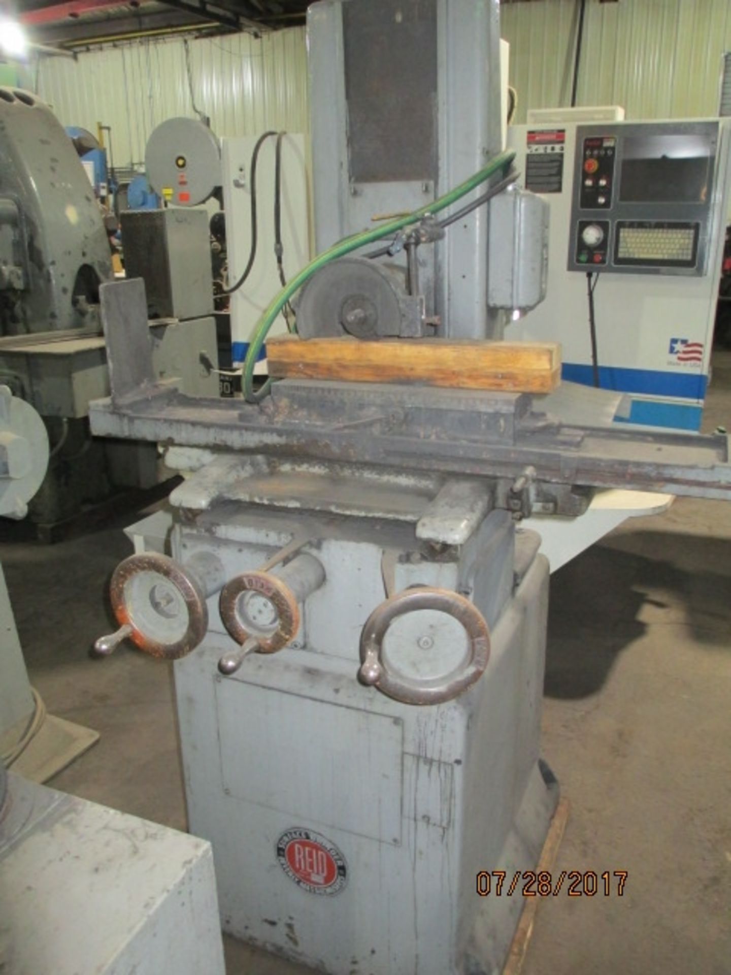 Reid Model H Hand Feed Surface Grinder - Dryden, MI