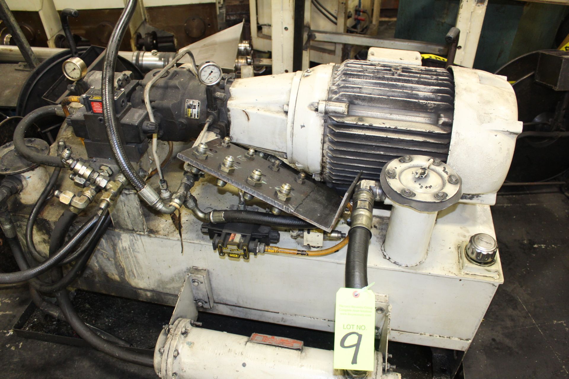 Estimated 40-Hp Hydraulic Power Unit - Angola, Indiana - Image 3 of 4