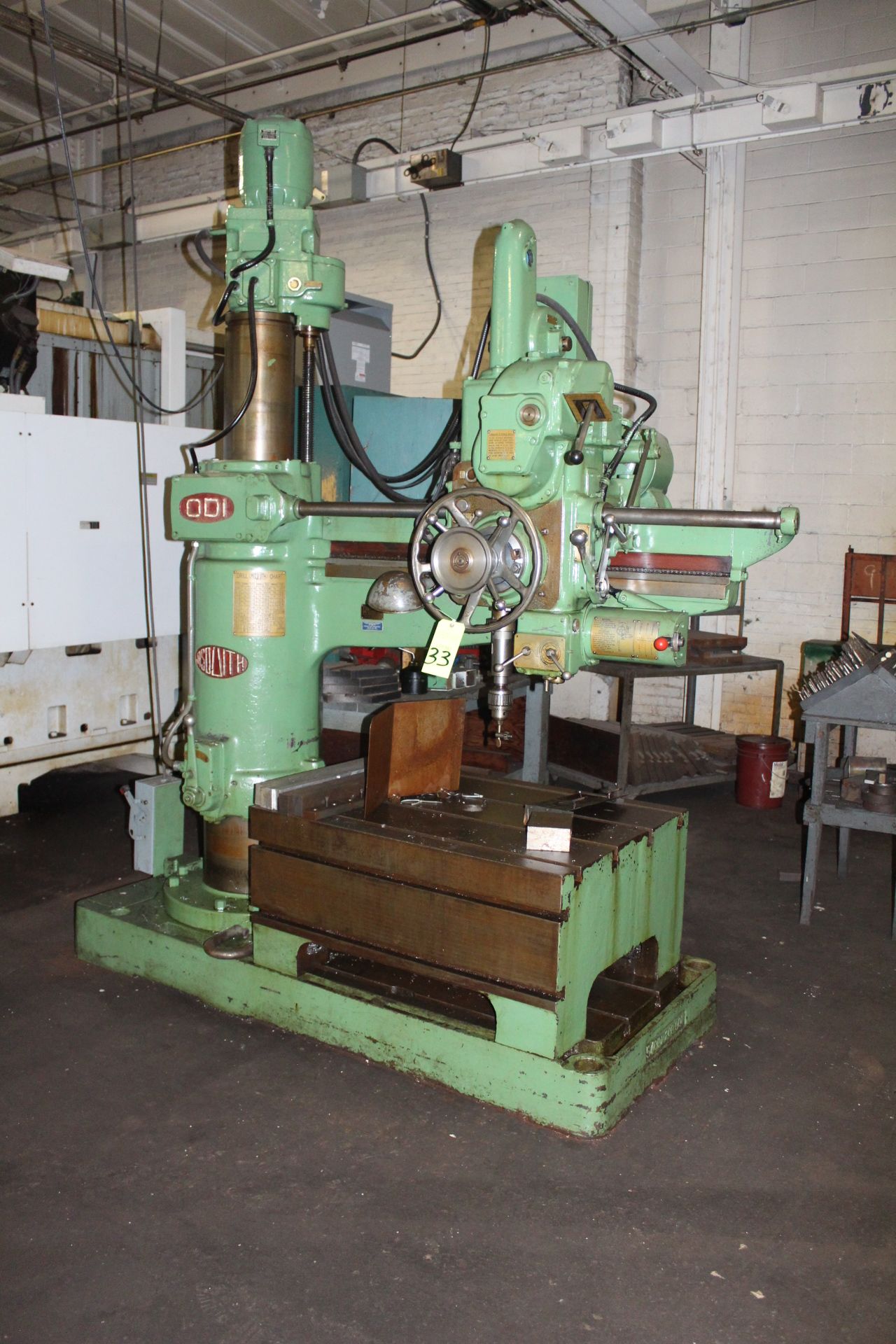 Asquith 4' Arm x 9" Column Radial Drill