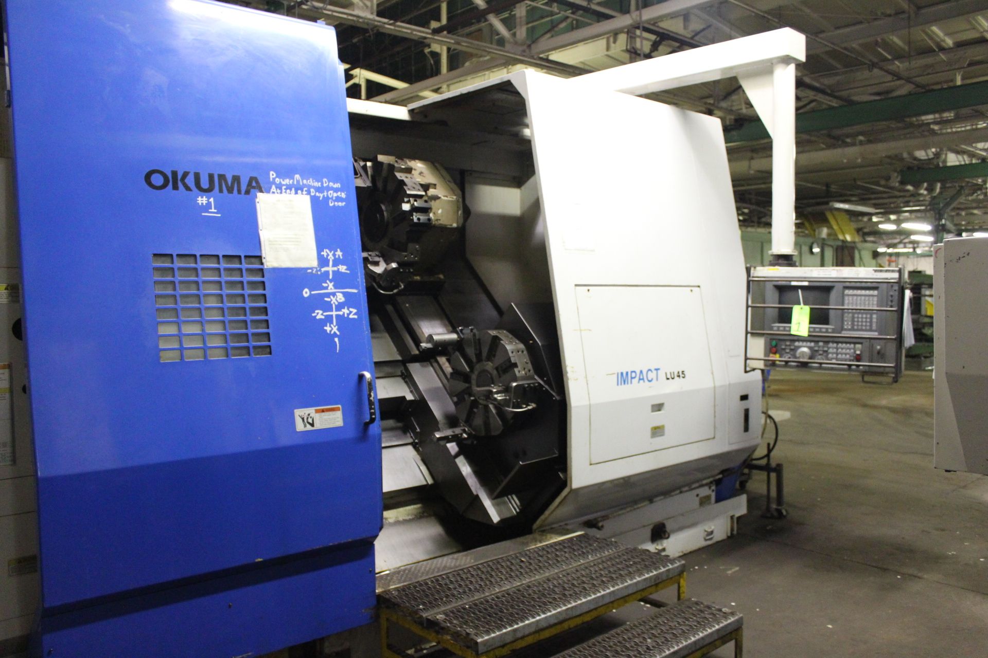 Okuma Impact LU45 4-Axis CNC Turning Center