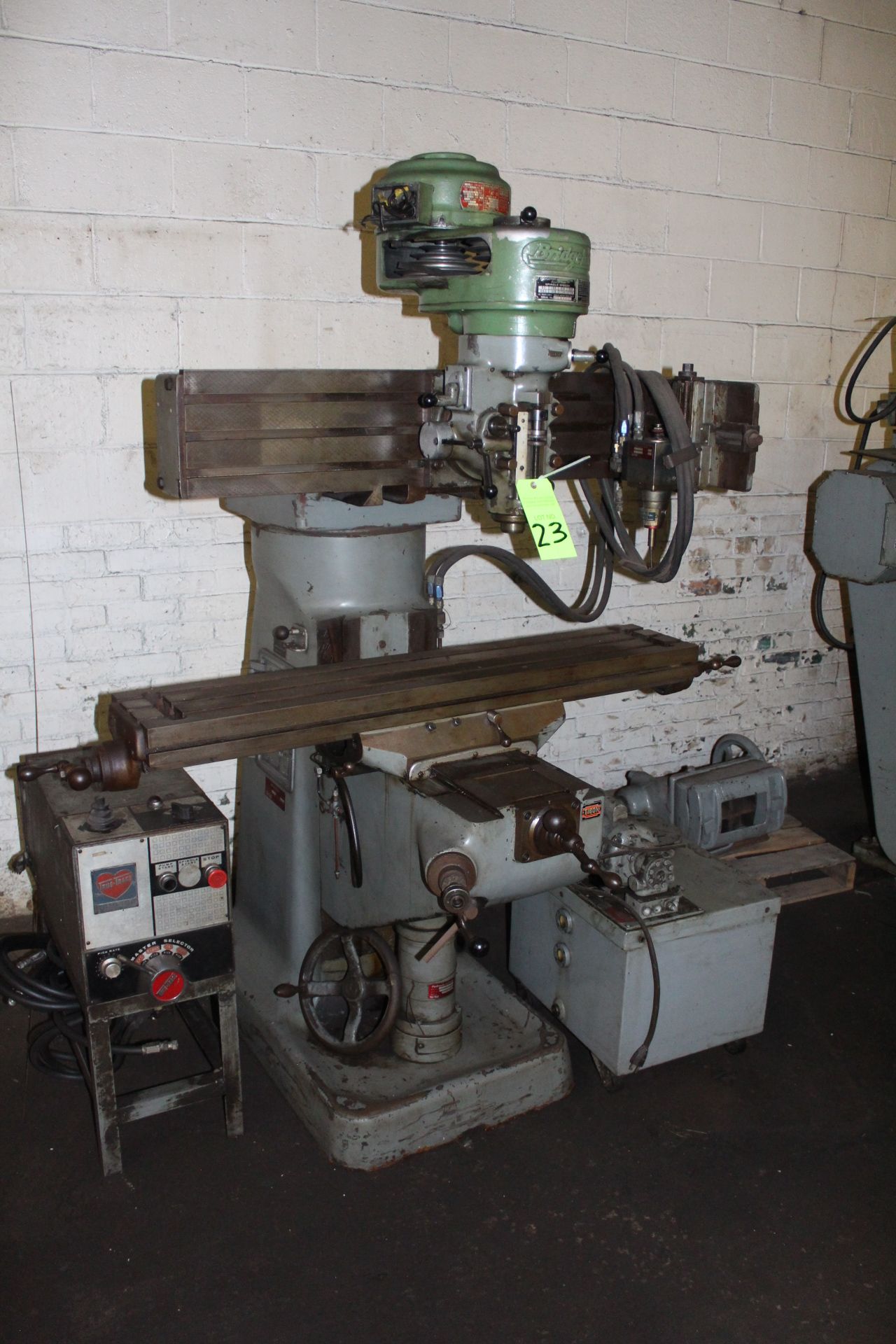 Bridgeport T-Ram Single Head Vertical Tracer Milling Machine - Image 2 of 2